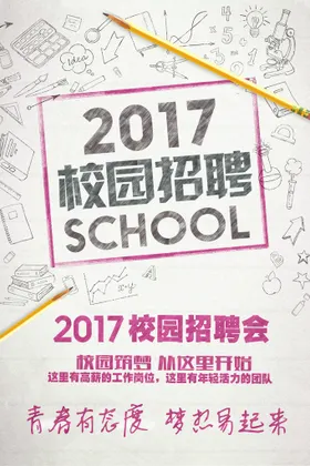 招聘海报图片传单宣传单