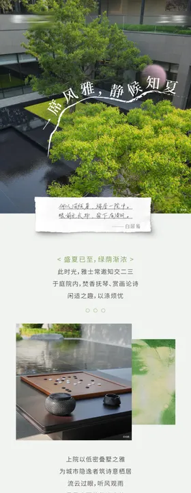 夏天院子长图