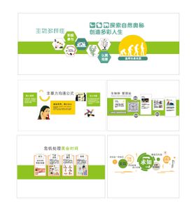 校园生物多样性系列文化墙