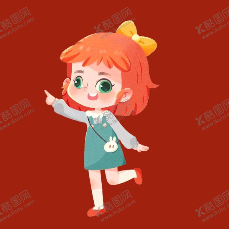 编号：64662902191525132319【酷图网】源文件下载-手绘儿童女孩