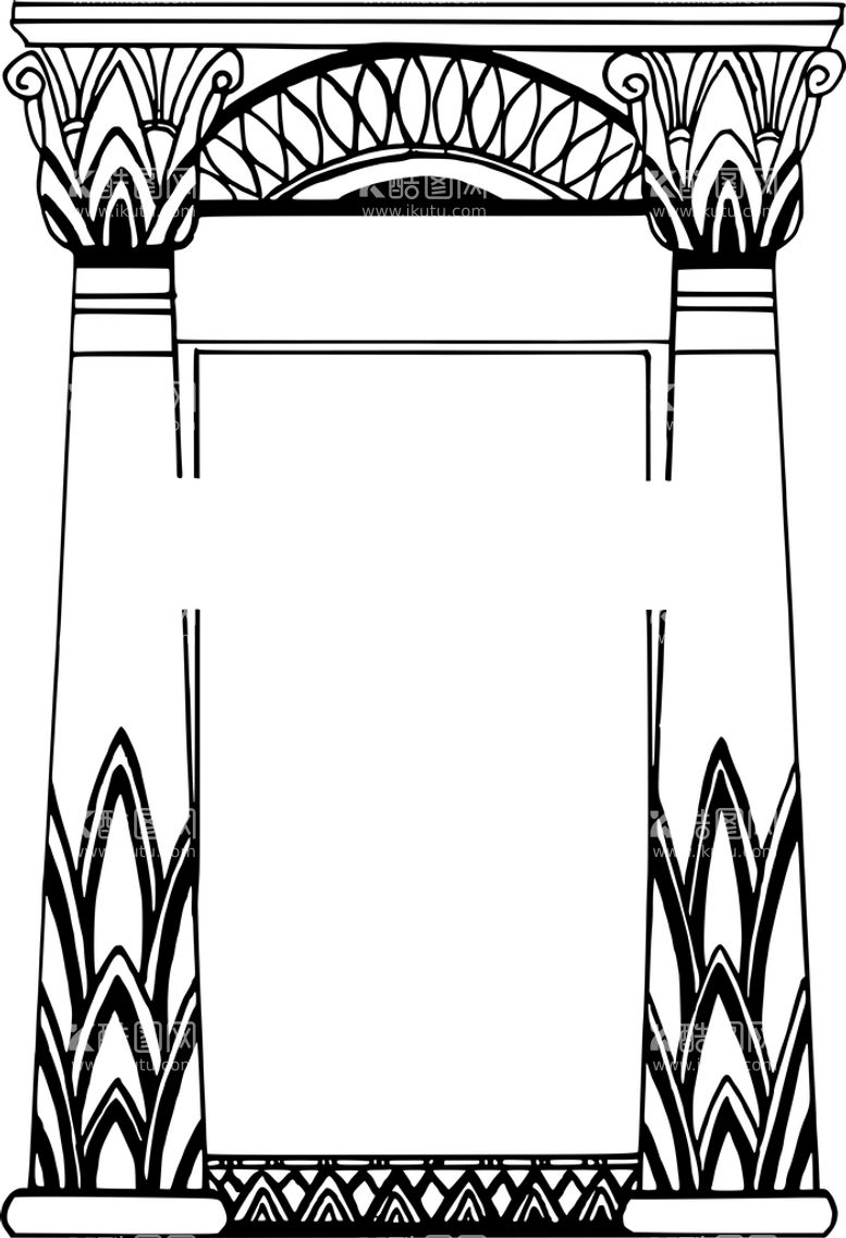 编号：44992811190225535242【酷图网】源文件下载-装饰框架矢量素材