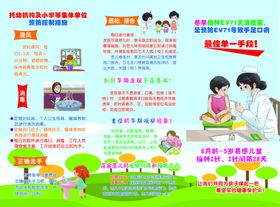 手足口病预防三折页