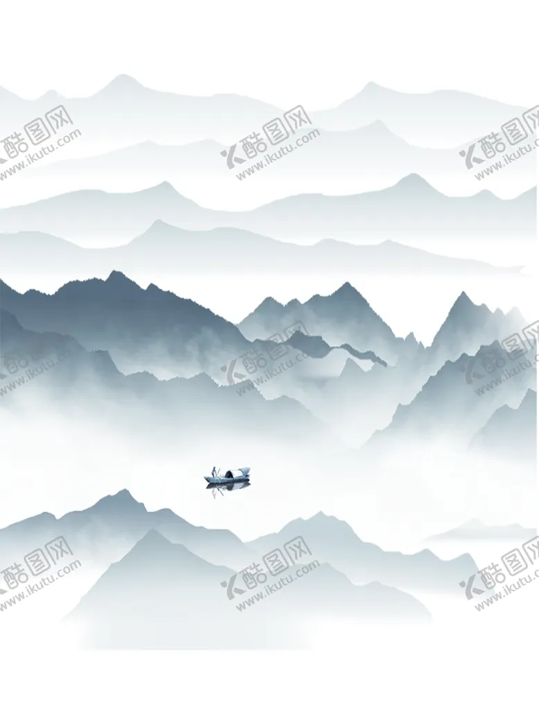 编号：53614009171536459517【酷图网】源文件下载-水墨山水画