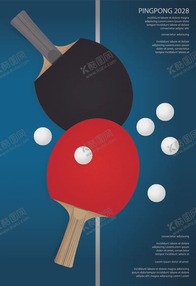 编号：96283112071751127823【酷图网】源文件下载-乒乓球比赛海报