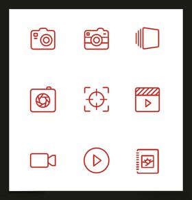 网站UI图标设计
