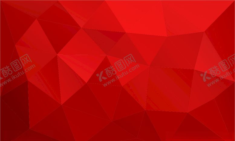编号：96194906261641459552【酷图网】源文件下载-红色几何矢量背景图