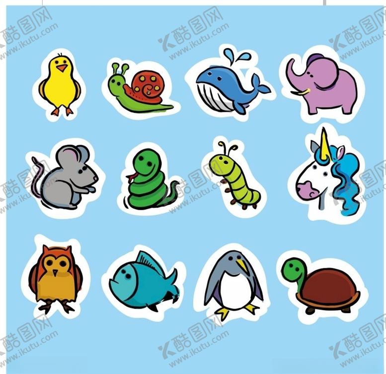 编号：61553809170803215547【酷图网】源文件下载-卡通动物