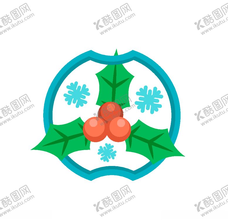 编号：99206210121525262688【酷图网】源文件下载-矢量圣诞节元素