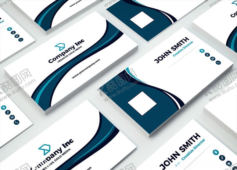 编号：42966409211951354730【酷图网】源文件下载-矢量名片模板