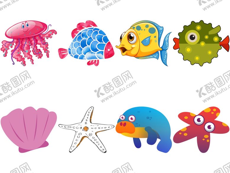 编号：11333105081014318993【酷图网】源文件下载-海洋生物
