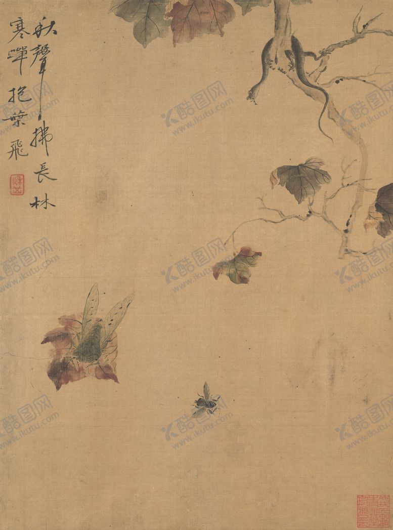 编号：45881409170514149143【酷图网】源文件下载-清代恽寿平花草绘画