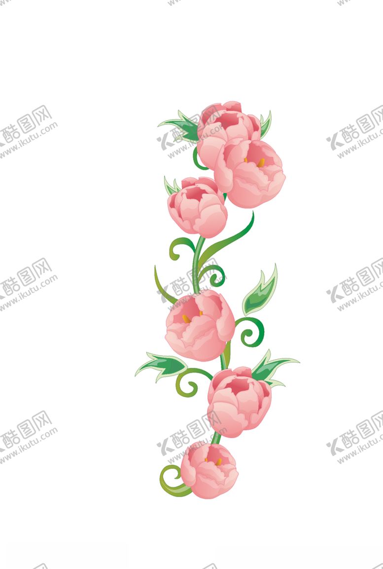 编号：14766305160139586670【酷图网】源文件下载-鲜花印花