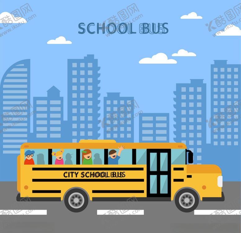 编号：91945810170129591896【酷图网】源文件下载-校车
