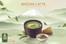 抹茶拿铁海报
