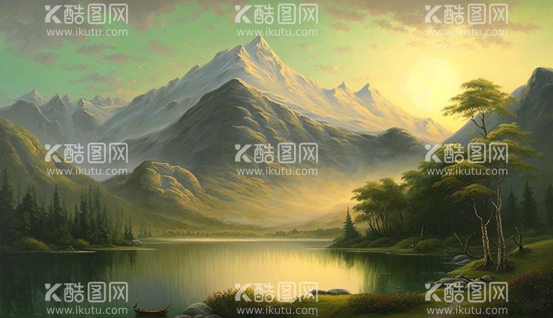 编号：51915711130855494904【酷图网】源文件下载-风景油画