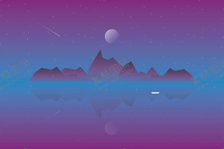 编号：16707010080630584283【酷图网】源文件下载-自然风光插画