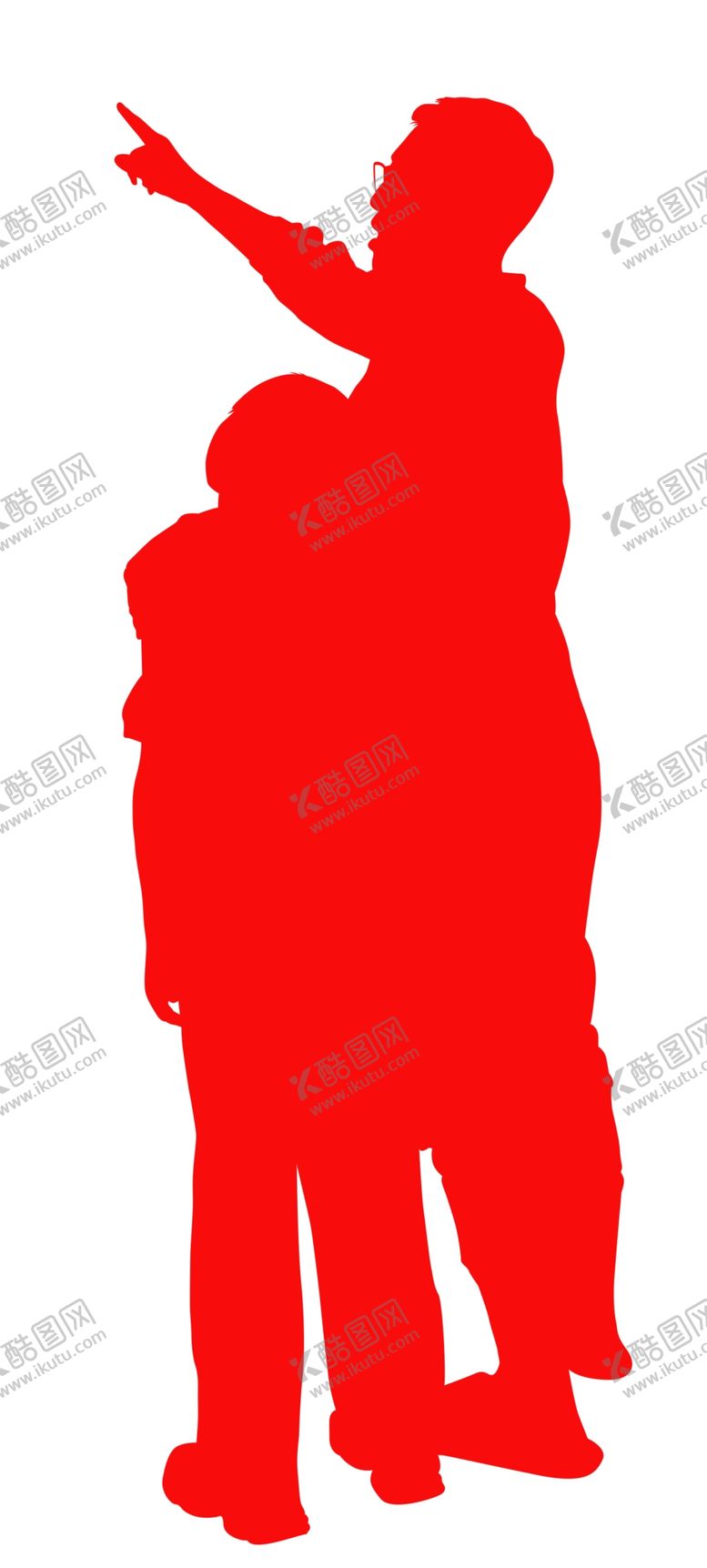 编号：98417610111519579812【酷图网】源文件下载-人物剪影元素图片