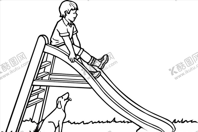 编号：90441004170010011697【酷图网】源文件下载-黑白卡通手绘