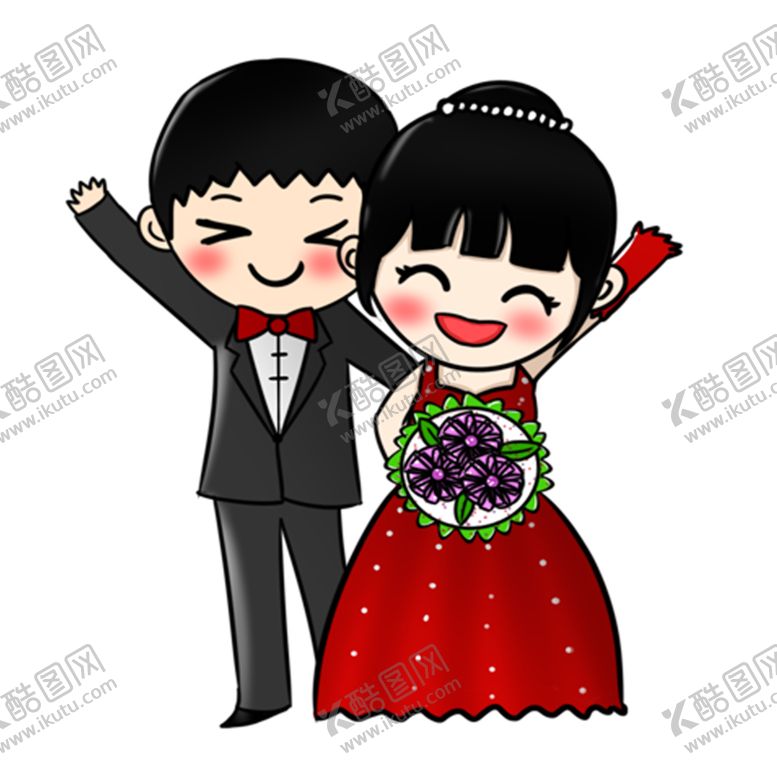 编号：20289709191017128332【酷图网】源文件下载-新郎新娘