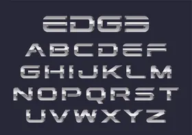 炫酷字母
