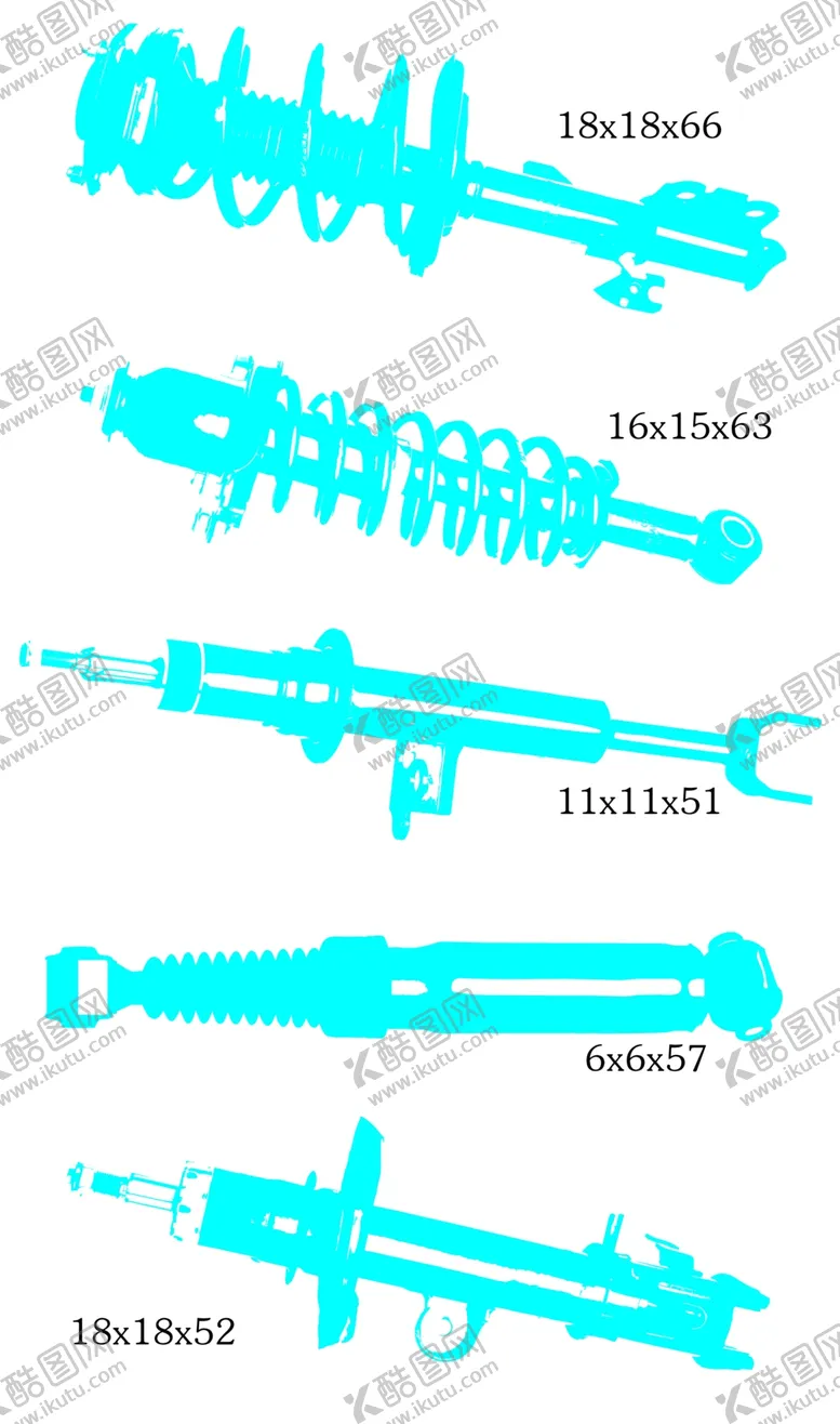 编号：11988302062314348858【酷图网】源文件下载-减振器