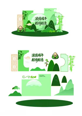 端午节美陈