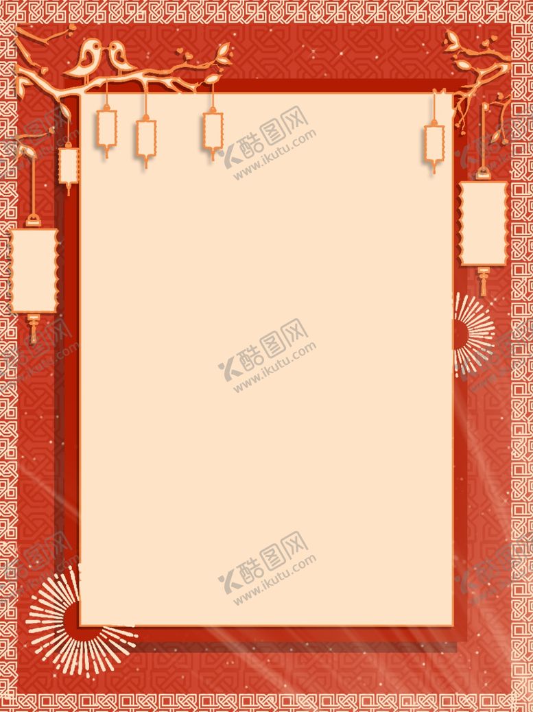 编号：71068904101534456282【酷图网】源文件下载-中式边框