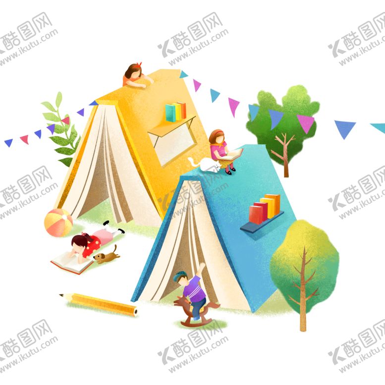编号：98678701190619389215【酷图网】源文件下载-卡通小学生