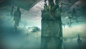 彩色动漫风景插画背景