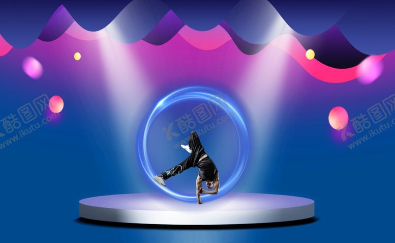 编号：54263410261817416888【酷图网】源文件下载-舞台多边形背景