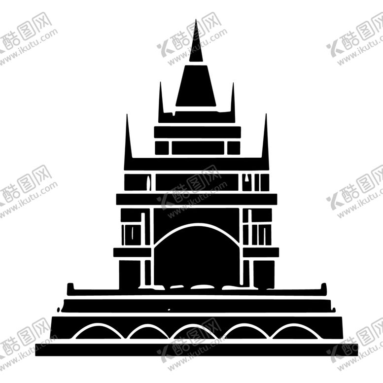 编号：31529612090258077895【酷图网】源文件下载-城堡矢量图