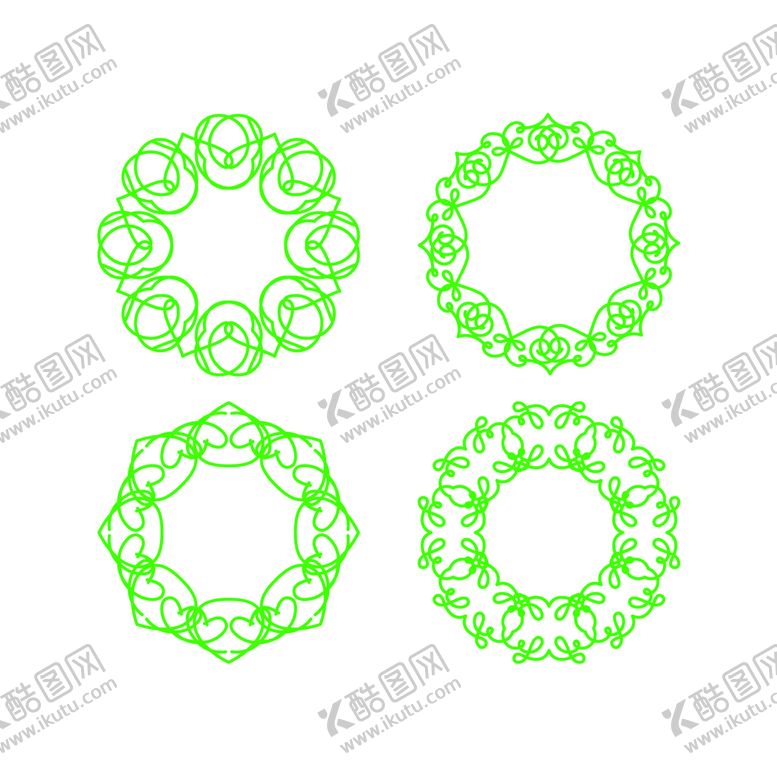 编号：74269009210801563206【酷图网】源文件下载-花纹边框欧式花边