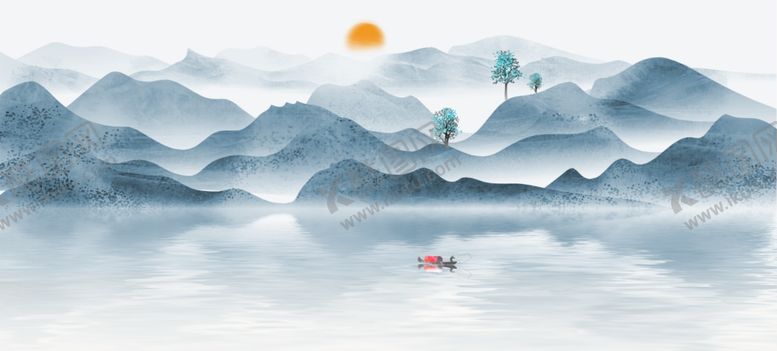 编号：68671906270114291491【酷图网】源文件下载-水墨山水