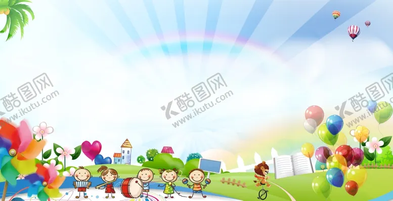 编号：85887902090905301703【酷图网】源文件下载-卡通动物背景