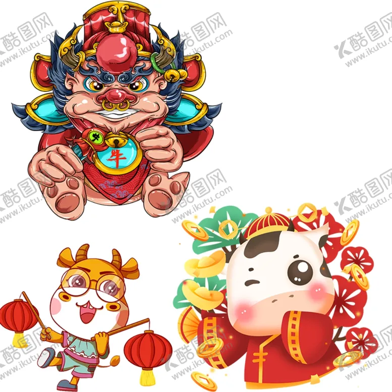 编号：12234805151128038652【酷图网】源文件下载-牛年素材