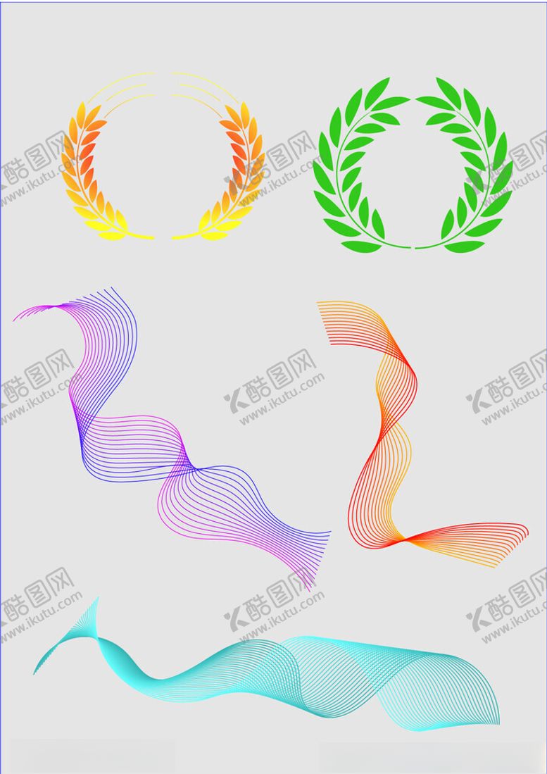 编号：74539202031100131044【酷图网】源文件下载-麦穗标志LOGO