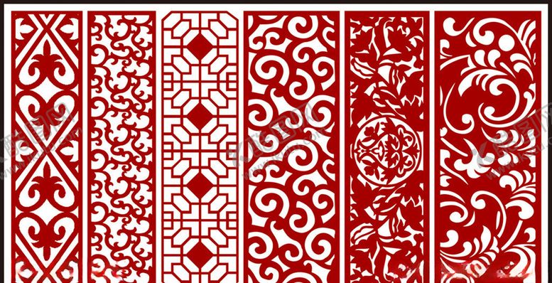编号：83470609280211186630【酷图网】源文件下载-雕花镂空图案镂空花纹装修