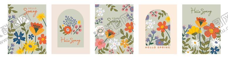 编号：63799404041744317810【酷图网】源文件下载-花卉图案