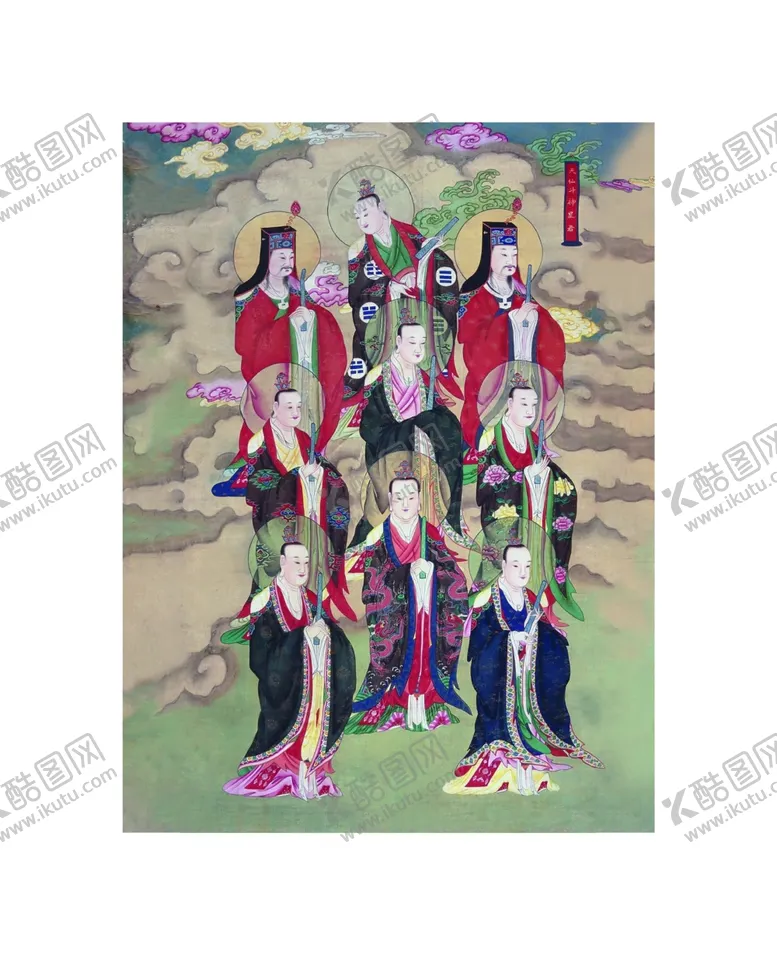 编号：11267612301230505013【酷图网】源文件下载-北斗九宸北斗七星白云观北斗神仙