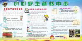 野生蘑菇知识宣传