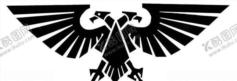 编号：97956710302119129692【酷图网】源文件下载-双头怪鹰秃鹫翅膀矢量图