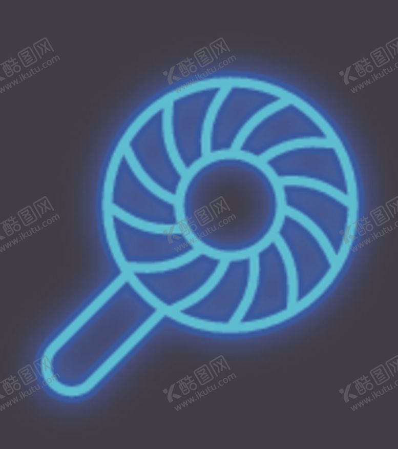 编号：36305109190337475779【酷图网】源文件下载-霓虹灯棒棒糖