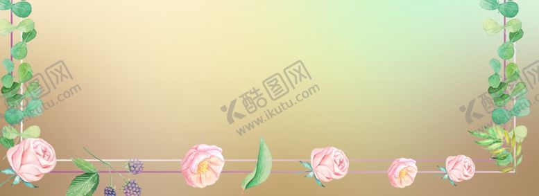 编号：47032504170613177439【酷图网】源文件下载-森系植物清新背景