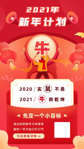 2021年新年牛年