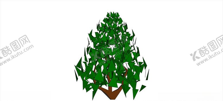 编号：61802510060636235405【酷图网】源文件下载-灌木模型