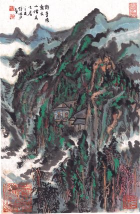水墨传统国画山水