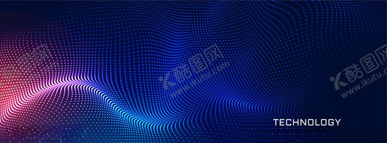 编号：88920707030005217930【酷图网】源文件下载-科技粒子背景图片