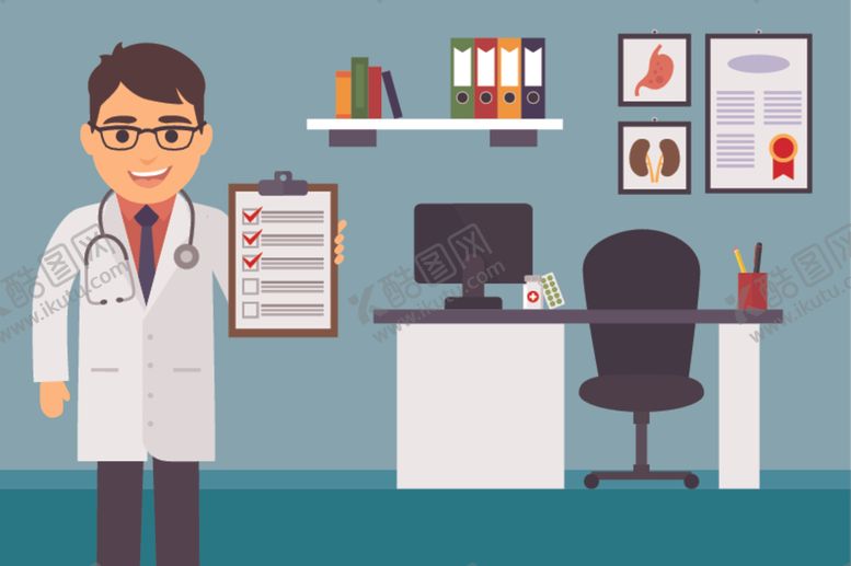 编号：91849709291119346521【酷图网】源文件下载-卡通医生