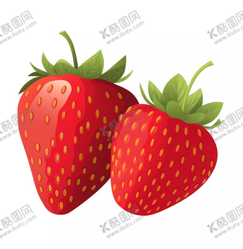 编号：62313001270855498947【酷图网】源文件下载-草莓插画