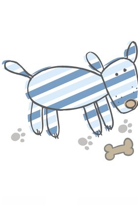 幼童印花